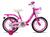 Bicicleta infantil pro x missy vintage aro 16 com rodinhas Rosa, Branco
