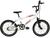 Bicicleta Infantil Rebaixada Aro 20 Aero Cross Freestyle - Xnova Branco, Laranja