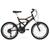 Bicicleta Infantil Tridal Full Suspensão aro 20 36 Raios Freios V-brake - Preto Preto