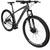 Bicicleta KSW Aro 29 Câmbios Shimano 24 Marchas Freio Disco Hidráulico com Suspensão + Led Cinza, Preto