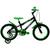 Bicicleta Masculina Aro 16 C-16 Cairu Preto com verde