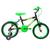 Bicicleta Masculina Aro 16 C-16 Cairu Preto com verde