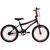 Bicicleta Masculina Aro 20 Infantil Menino Bmx 6 A 10 Anos Preto, Vermelho