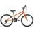 Bicicleta Masculina Infantil Passeio Aro 24 18V Wendy Vbrake Laranja, Preto