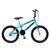 Bicicleta Max Boy Cross Aro 20 Freio V-Brake 1 Marcha - Colli Bike Azul champanhe
