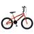 Bicicleta Max Boy Cross Aro 20 Freio V-Brake 1 Marcha - Colli Bike Laranja neon