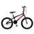 Bicicleta Max Boy Cross Aro 20 Freio V-Brake 1 Marcha - Colli Bike Preto fosco