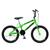 Bicicleta Max Boy Cross Aro 20 Freio V-Brake 1 Marcha - Colli Bike Verde neon