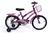 Bicicleta Menina Infantil Aro 16 Completa C/ Cesta Feminina Violeta