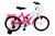 Bicicleta Menina Infantil Aro 16 Completa C/ Cesta Feminina Pink, Branco