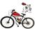 Bicicleta Motorizada 5 Litros Aro29  (kit & bike Desmontada) Vermelho