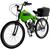 Bicicleta Motorizada 80cc com Carenagem Cargo Rocket Verde
