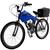 Bicicleta Motorizada 80cc com Carenagem Cargo Rocket Azul