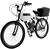 Bicicleta Motorizada 80cc com Carenagem Cargo Rocket Branco