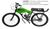 Bicicleta Motorizada Carenada Banco XR (kit & bike Desmont) Verde