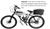 Bicicleta Motorizada Carenada Cargo Fr/Disk (kit & bike Desmont) Branco
