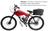 Bicicleta Motorizada Carenada Cargo Fr/Disk (kit & bike Desmont) Vermelho