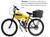 Bicicleta Motorizada Carenada Cargo (kit & bike Desmont) Amarelo