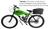 Bicicleta Motorizada Carenada Cargo (kit & bike Desmontada) Verde