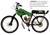 Bicicleta Motorizada Carenada  F1 (kit 80cc & bike Desmont) Verde