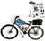 Bicicleta Motorizada Tanque 5 Litros Cargo (kit & bike Desmontada) Azul