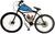 Bicicleta Motorizada Tanque 5 Litros Dualbrake Coroa 52 Aro 29 Azul