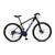 Bicicleta Mountain Bike Tkz Fuji Aro 29 Cambio Traseiro Shimano com 21 Velocidades Freio a Disco Preto, Azul