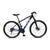 Bicicleta Mountain Bike Tkz Fuji Aro 29 Cambio Traseiro Shimano com 21 Velocidades Freio a Disco. Preto, Azul