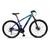 Bicicleta Mountain Bike Tkz Fuji Aro 29 Cambio Traseiro Shimano com 21 Velocidades Freio a Disco. Azul hunter, Azul pantone