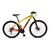 Bicicleta Mountain Bike TKZ Fuji Aro 29  em Alumínio 21 Velocidades Freio a Disco Suspensão Mecânica Amarelo, Laranja