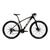 Bicicleta MTB Alum 29 KSW Shimano 27 Vel Freio Disco Hidráulica Preto, Prata
