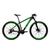 Bicicleta MTB Alum 29 KSW Shimano 27 Vel Freio Disco Hidráulica Preto, Verde fosco