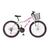 Bicicleta Mtb Aro 26 Alumínio Sport Gold Freio V-Brake 21 Marchas Feminina Kls Branco