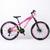 Bicicleta mtb aro 26 viking x free ride vmaxx shimano 21v Rosa