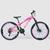 Bicicleta mtb aro 26 viking x tuff 25 v2 dirt freeride 2023 Rosa, Verde
