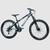 Bicicleta mtb aro 26 viking x tuff 30 v1 dirt freeride 2023 Preto, Azul claro