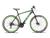 Bicicleta MTB Aro 29 KSW 27 Marcha Freio a Disco Cubos K7 Preto, Verde