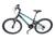 Bicicleta mtb oxs glide 100 infantil  aro 24 21v Pto, Azul