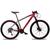 Bicicleta MTB Z7-X Aro 29 Quadro Alumínio 27 Marchas Suspensão Trava Freio Disco Hidráulico - Dropp Cinza, Vermelho
