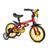 Bicicleta Nathor Aro 12 Mickey / a Partir dos 3 Anos  Vermelho, Preto