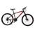 Bicicleta nitro2000 aro 26 21 marchas cambio shimano, f.disc Vermelho com preto
