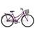Bicicleta Paradise Aro 26 com Cesta Free Action Violeta