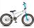 Bicicleta pro x bmx serie 1 freio v-brake aro 20 Branco, Azul