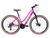 Bicicleta Retro Feminina 29 KSW Sunny 21V Shimano F. Disco Rosa, Prata