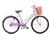 Bicicleta Retrô Feminina Samy Aro 26 Rosa