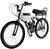 Bicicleta Rocket  Motorizada Beach Banco XR - Com Carenagem Branco