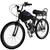 Bicicleta Rocket  Motorizada Beach Banco XR - Com Carenagem Preto