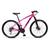 Bicicleta TKZ Yatagarasu Aro 29 Traseiro Shimano Quadro 17" Rosa fucsia