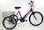 Bicicleta Triciclo Luxo Aro 26 Completo 21 Marchas Rebaixado Violeta