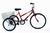 Bicicleta Triciclo Luxo Aro 26 Completo Vermelho